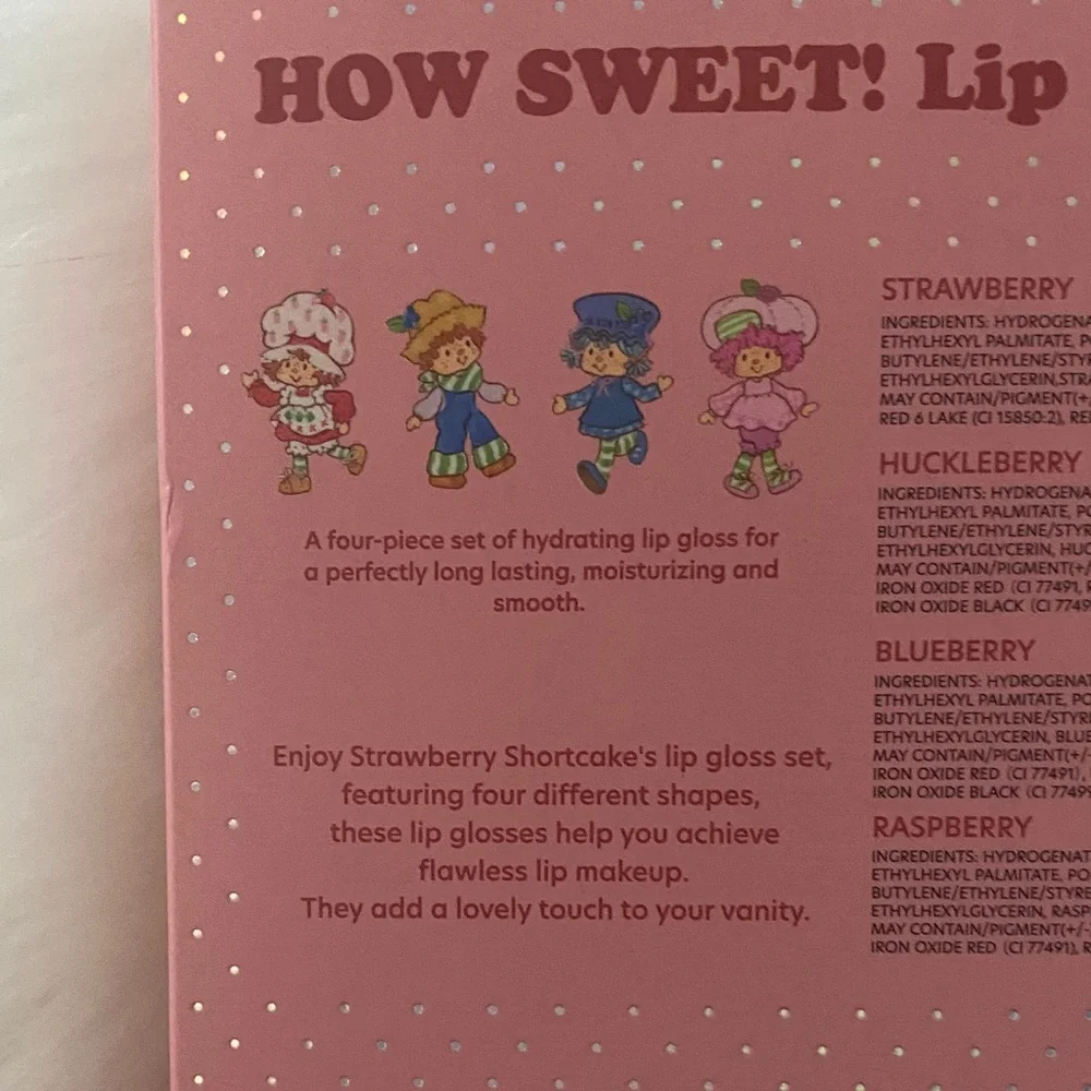 Strawberry shortcake How Sweet! Lip Gloss - New in box